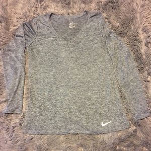 Nike dri fit long sleeve shirt